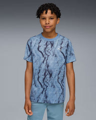 Boys Tad Essential Aop Poly Short Sleeves Tees
