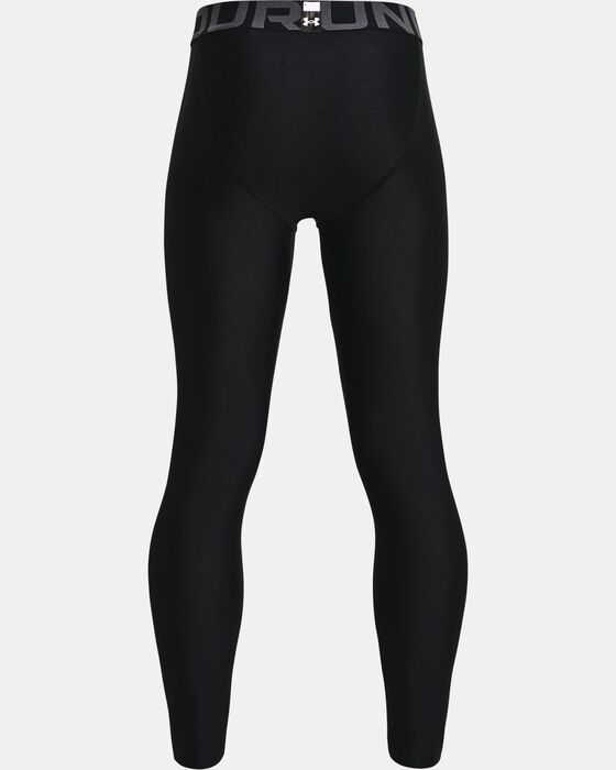 Boys Performance Heat Gear Armour Compression Leggings