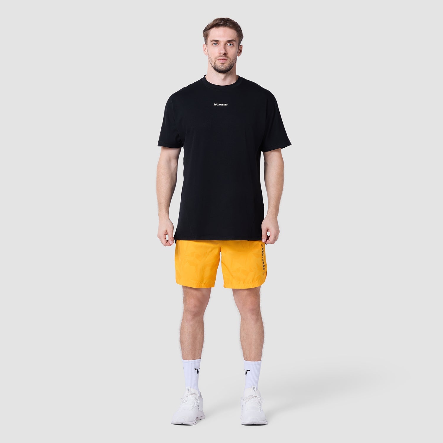 Mens Oversized Pump Cover Short Sleeve T-Shirt