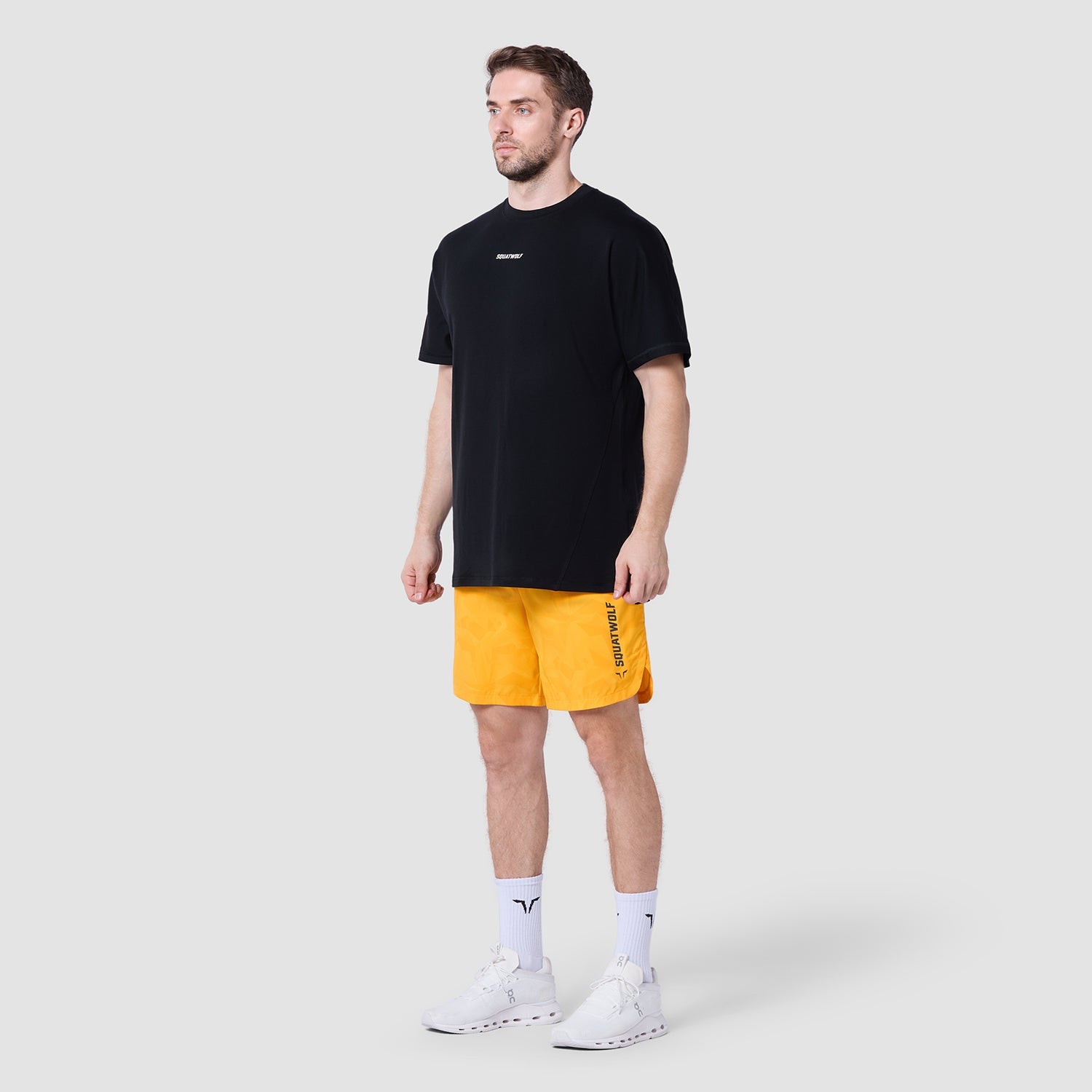 Mens Oversized Pump Cover Short Sleeve T-Shirt