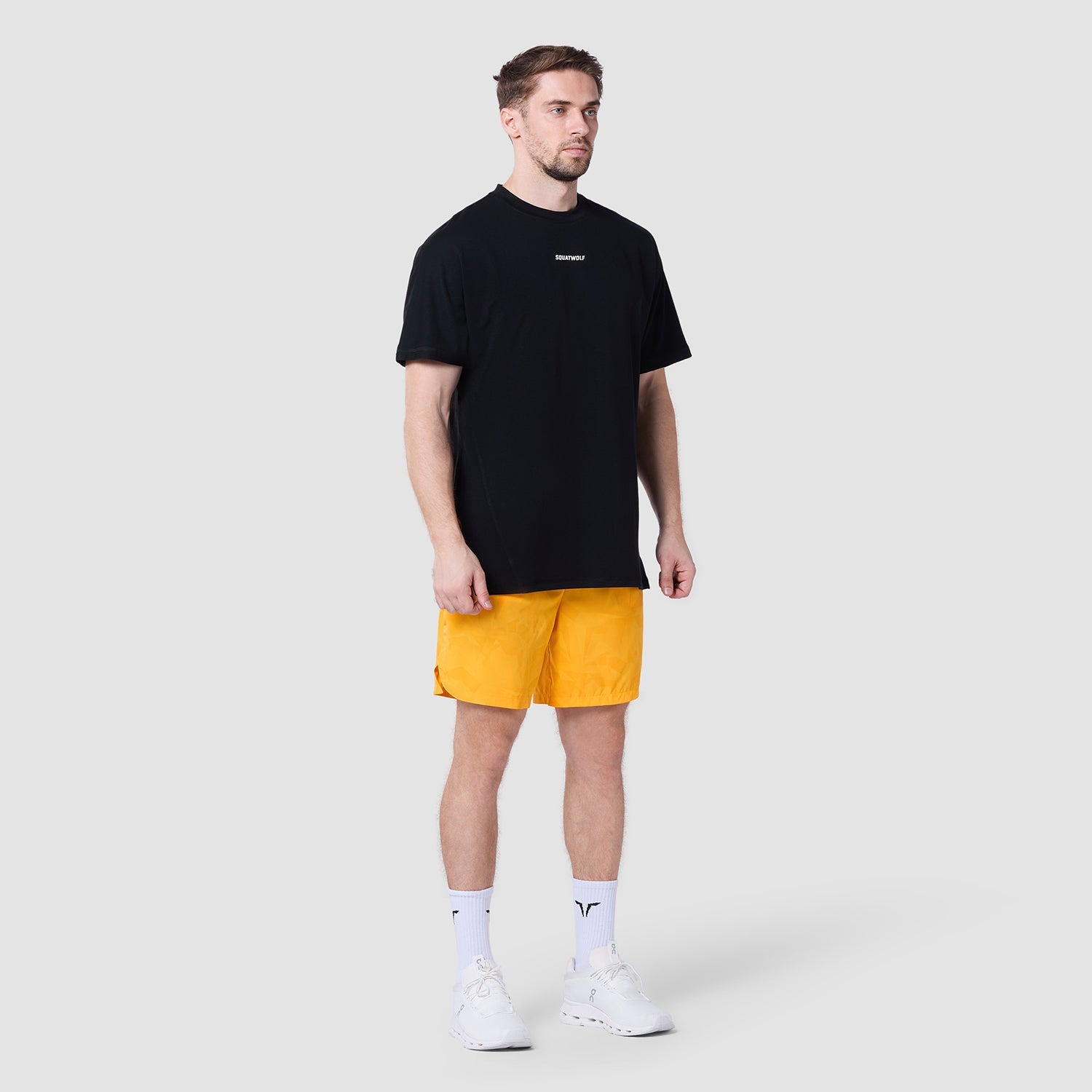 Mens Oversized Pump Cover Short Sleeve T-Shirt