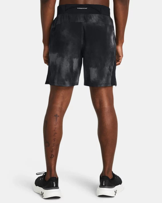 Mens Launch Elite 7 Inch Print Short