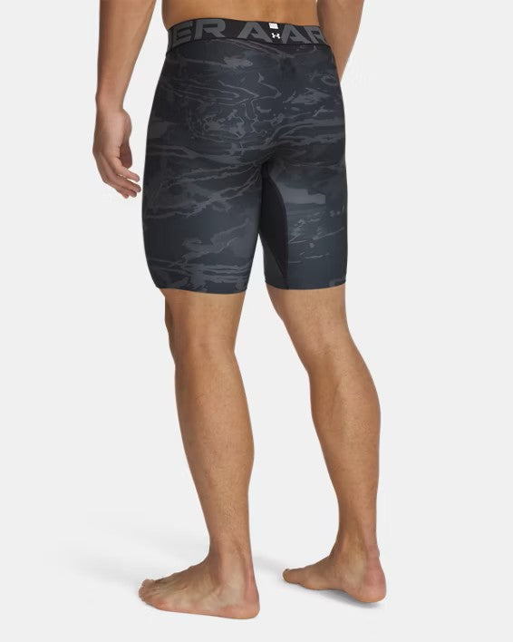 Mens Heatgear Armour Printed Long Short Tight