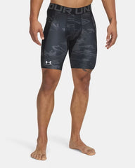 Mens Heatgear Armour Printed Long Short Tight