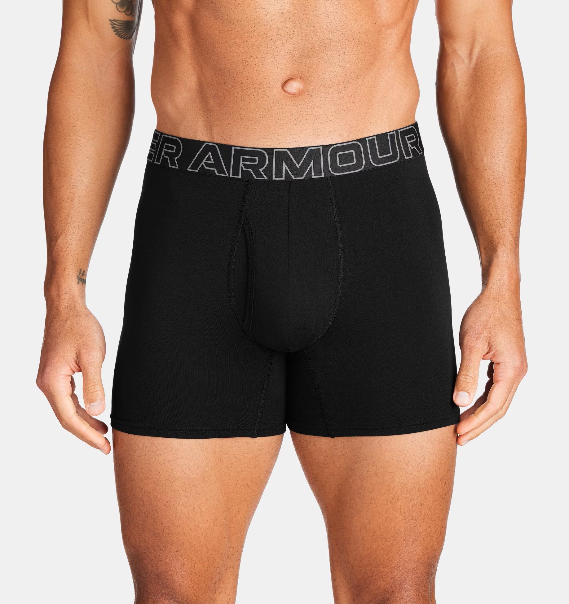 Mens Performance Cotton 6 Inch Boxers