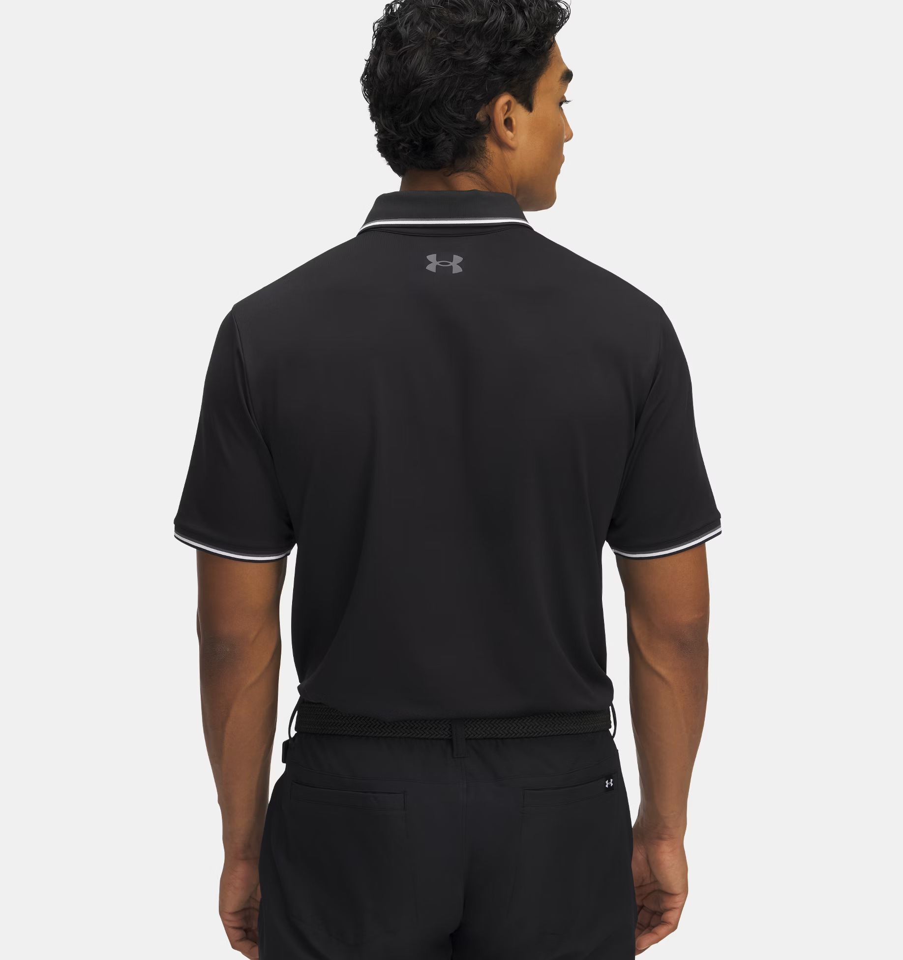 Mens Playoff Rib Golf Polo