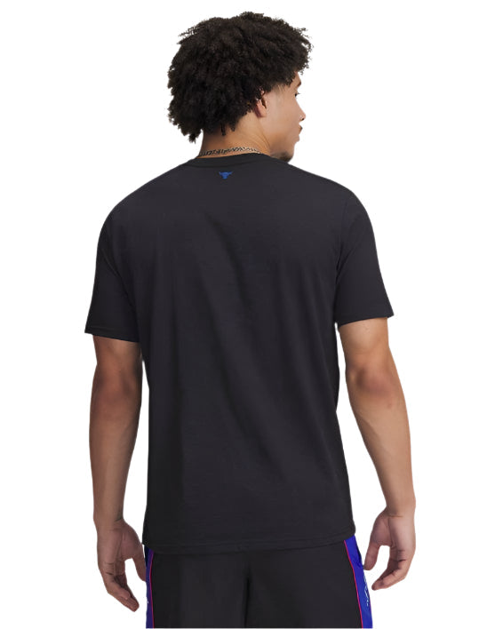 Mens Project Rock Iron paradise Short Sleeve T-Shirt