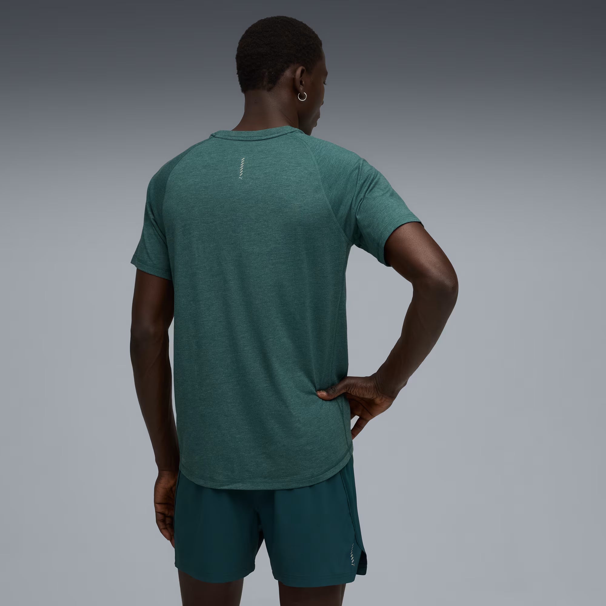 Mens Run Velocity Sleeve T-Shirt