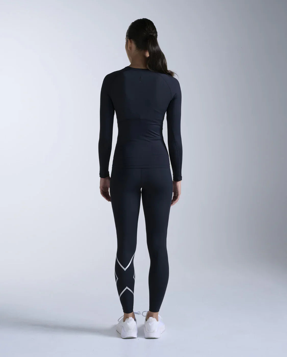 Womens Compression Fitted Longsleeve Top