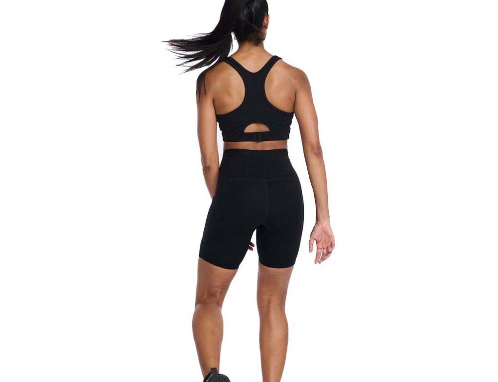 Womens HI-Rise Stash Compression Bike Shorts