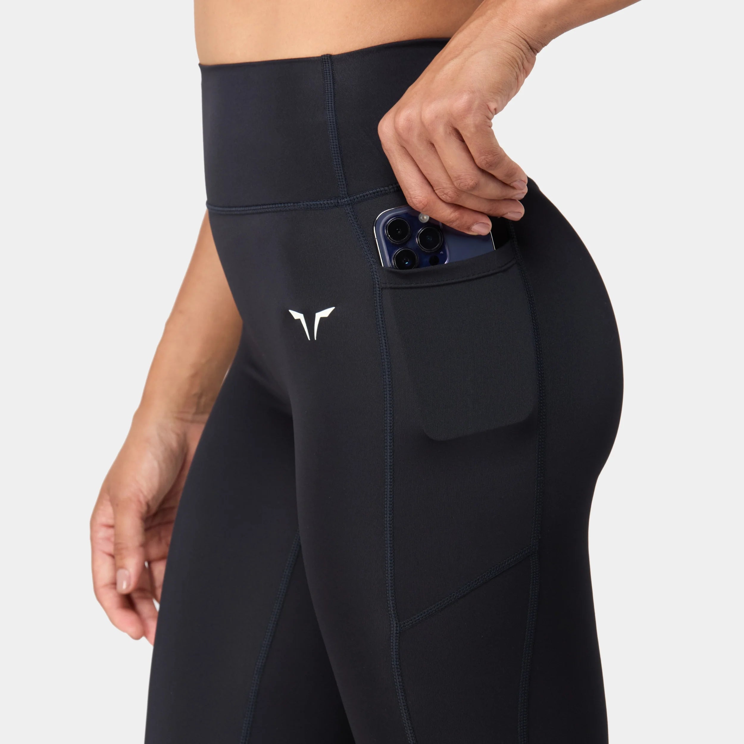 Womens Essential Anti Camel Toe High Waist 7/8 Tight