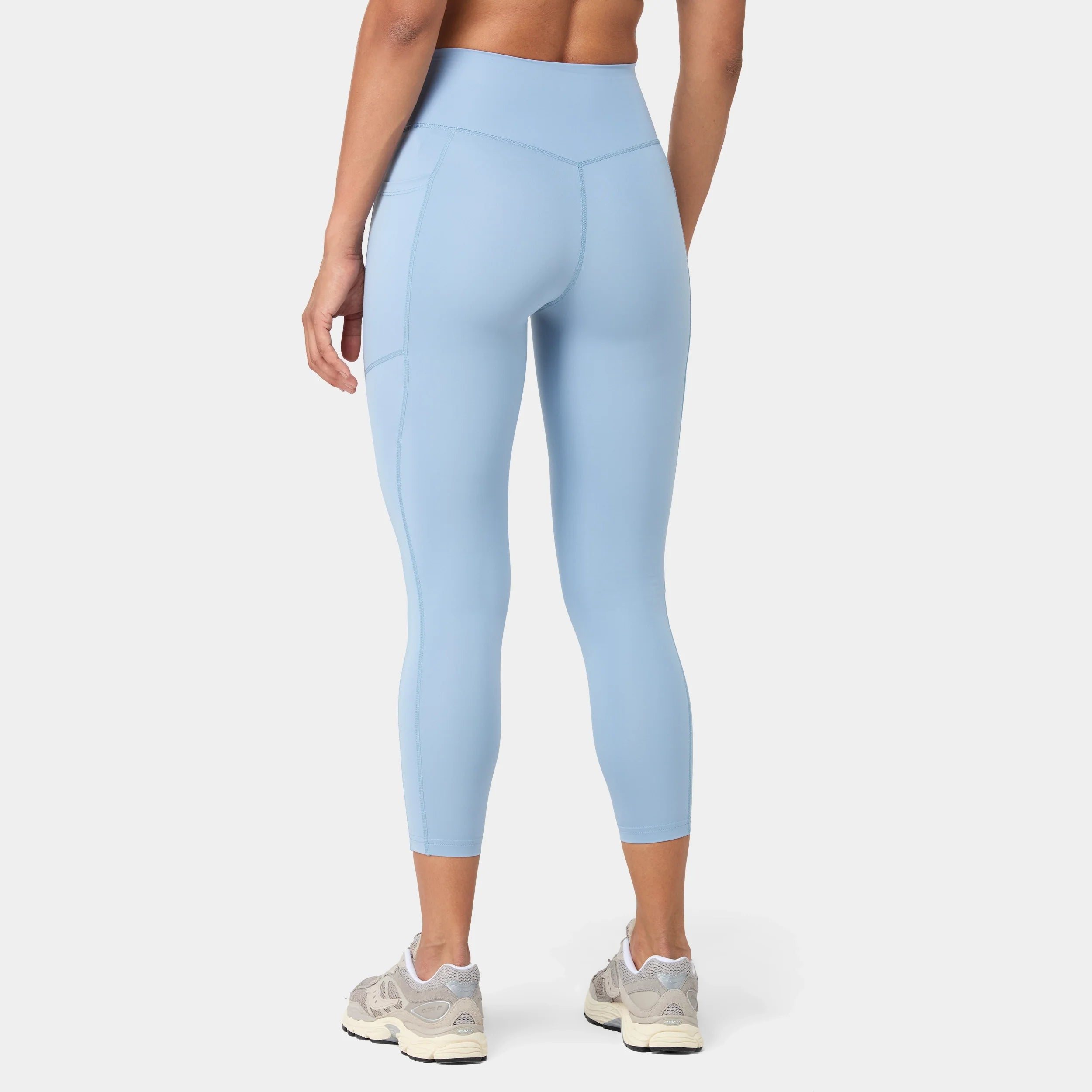 Womens Essential Anti Camel Toe High Waist 7/8 Tight