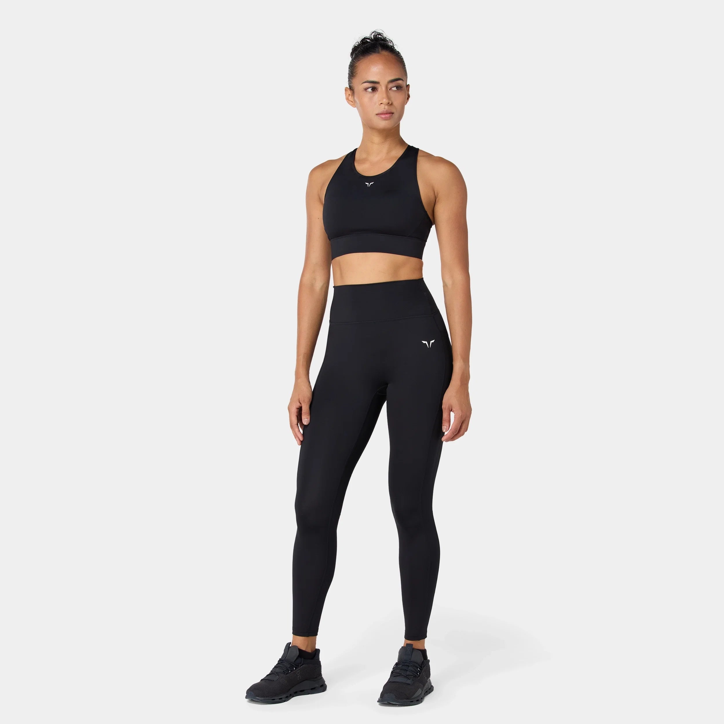 Womens Essential High Waisted Leggings 27"