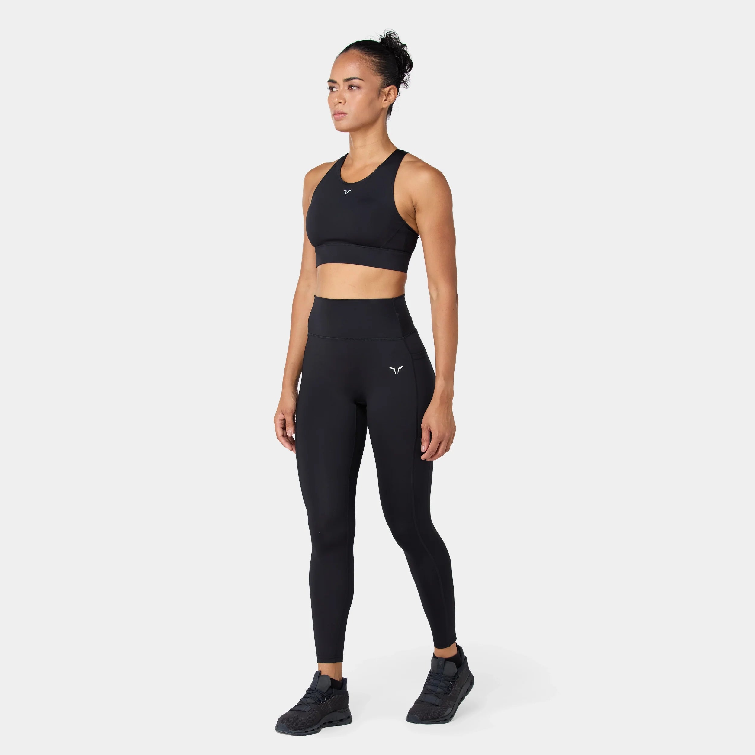 Womens Essential High Waisted Leggings 27"