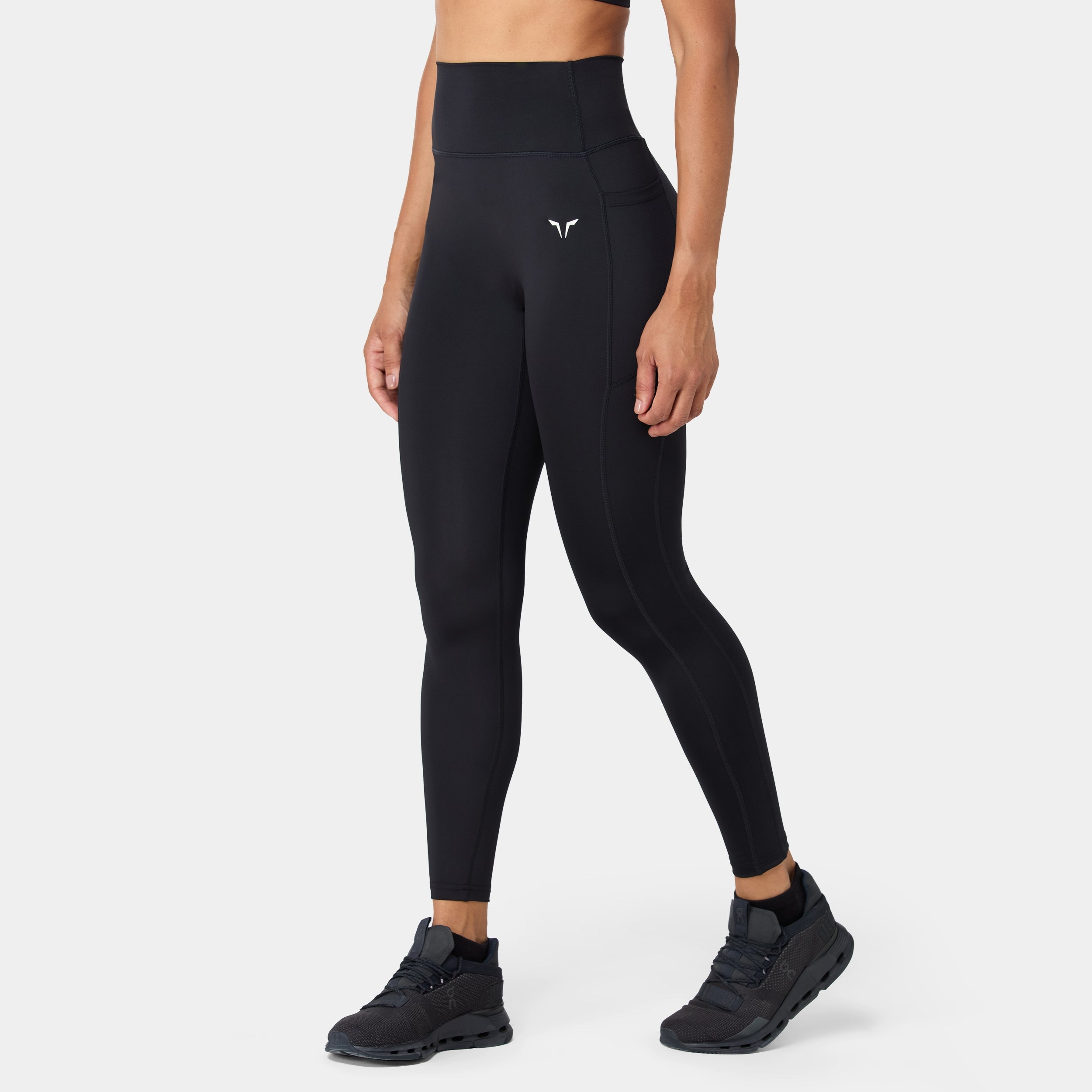 Womens Essential High Waisted Leggings 27"