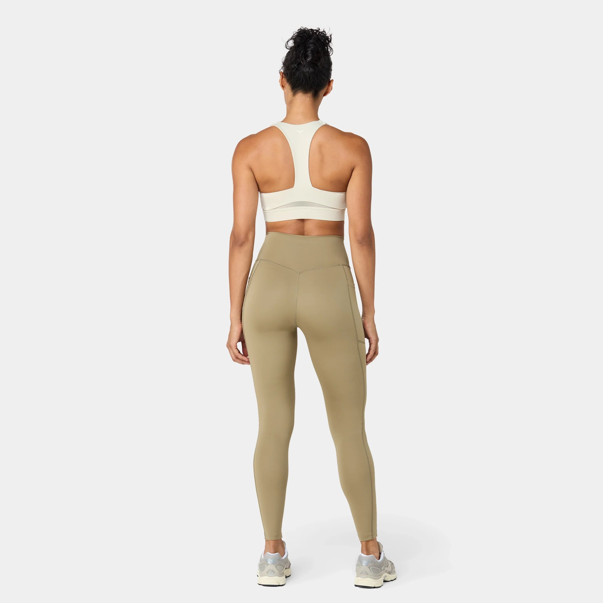 Womens Essential High Waist Full Length Tight