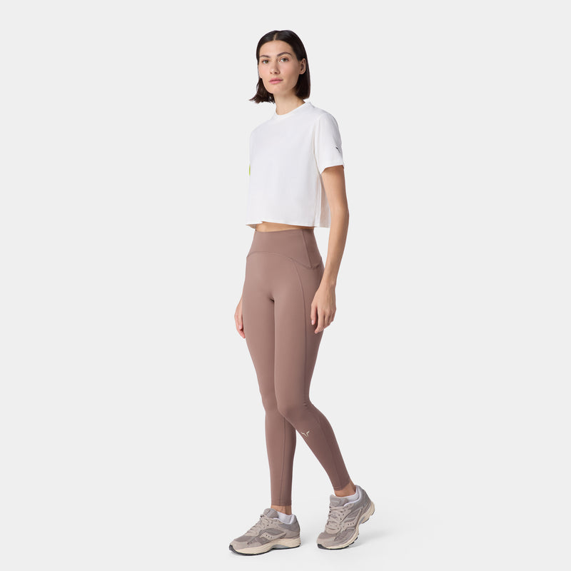 Womens Performance Crop Tshirt