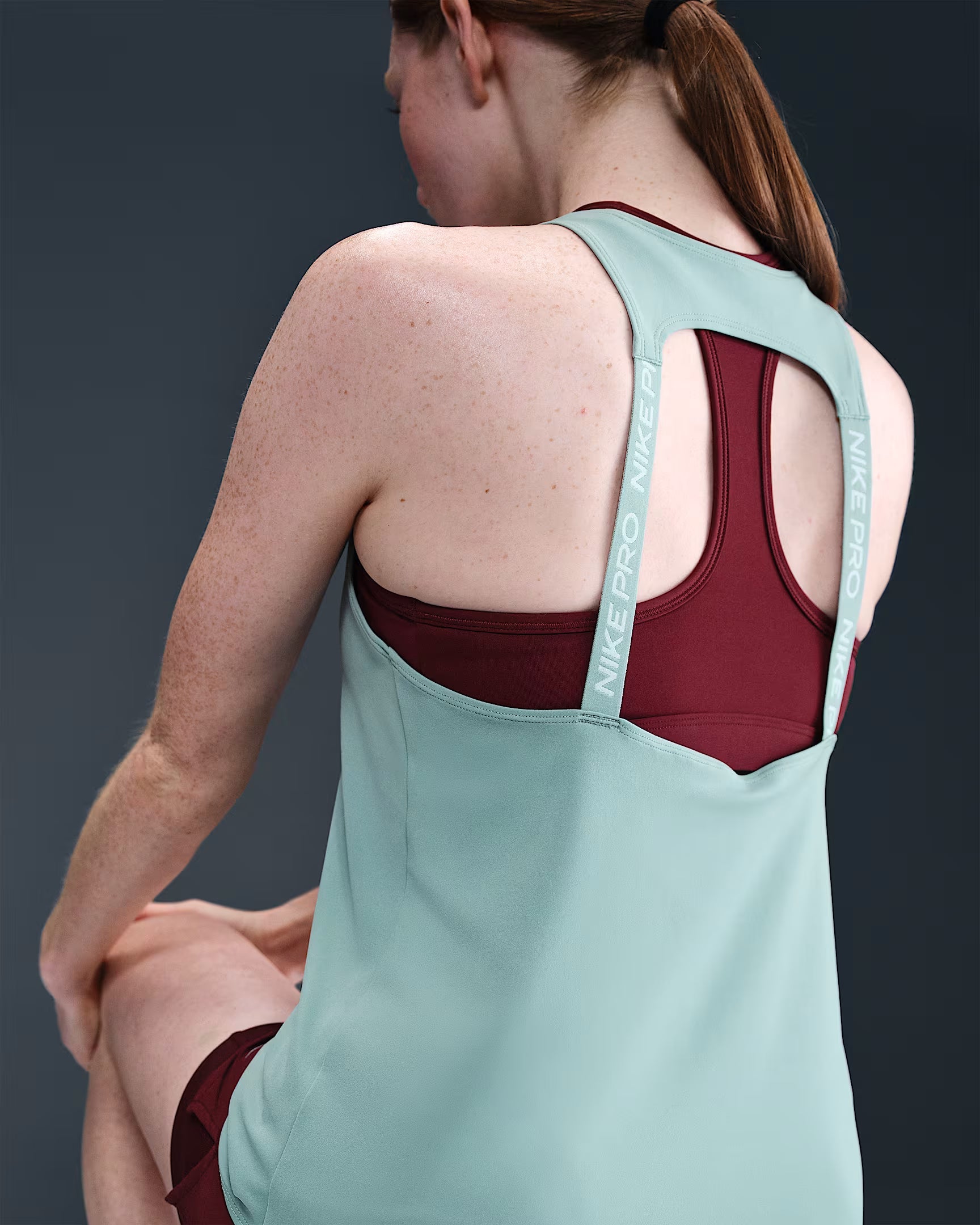 Womens Nike Pro Dri-Fit Elastika Tanks