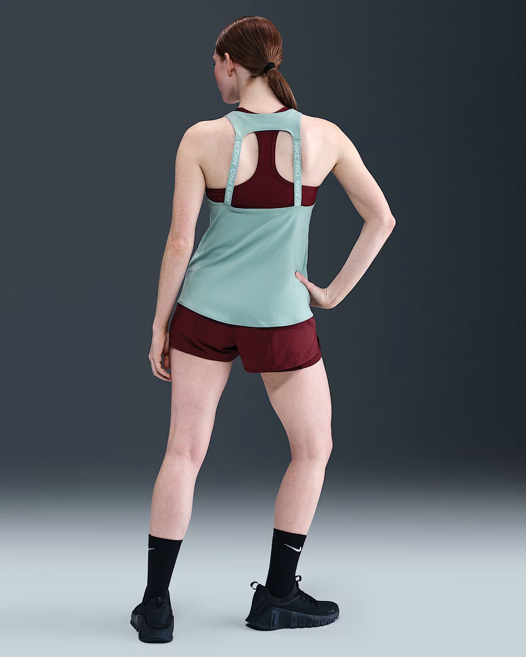 Womens Nike Pro Dri-Fit Elastika Tanks