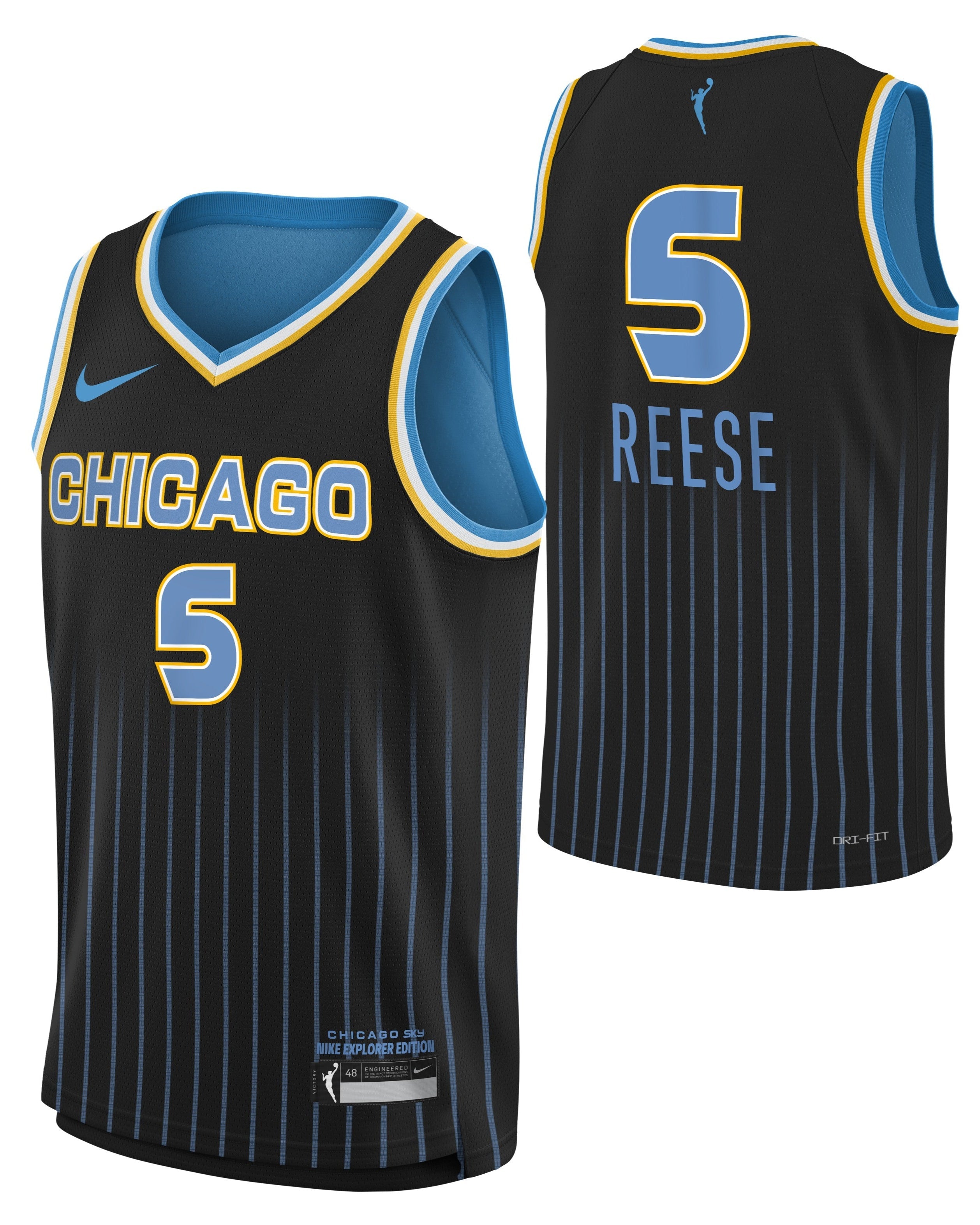 Junior Chicago Sky Angel Reese Explorer Jersey