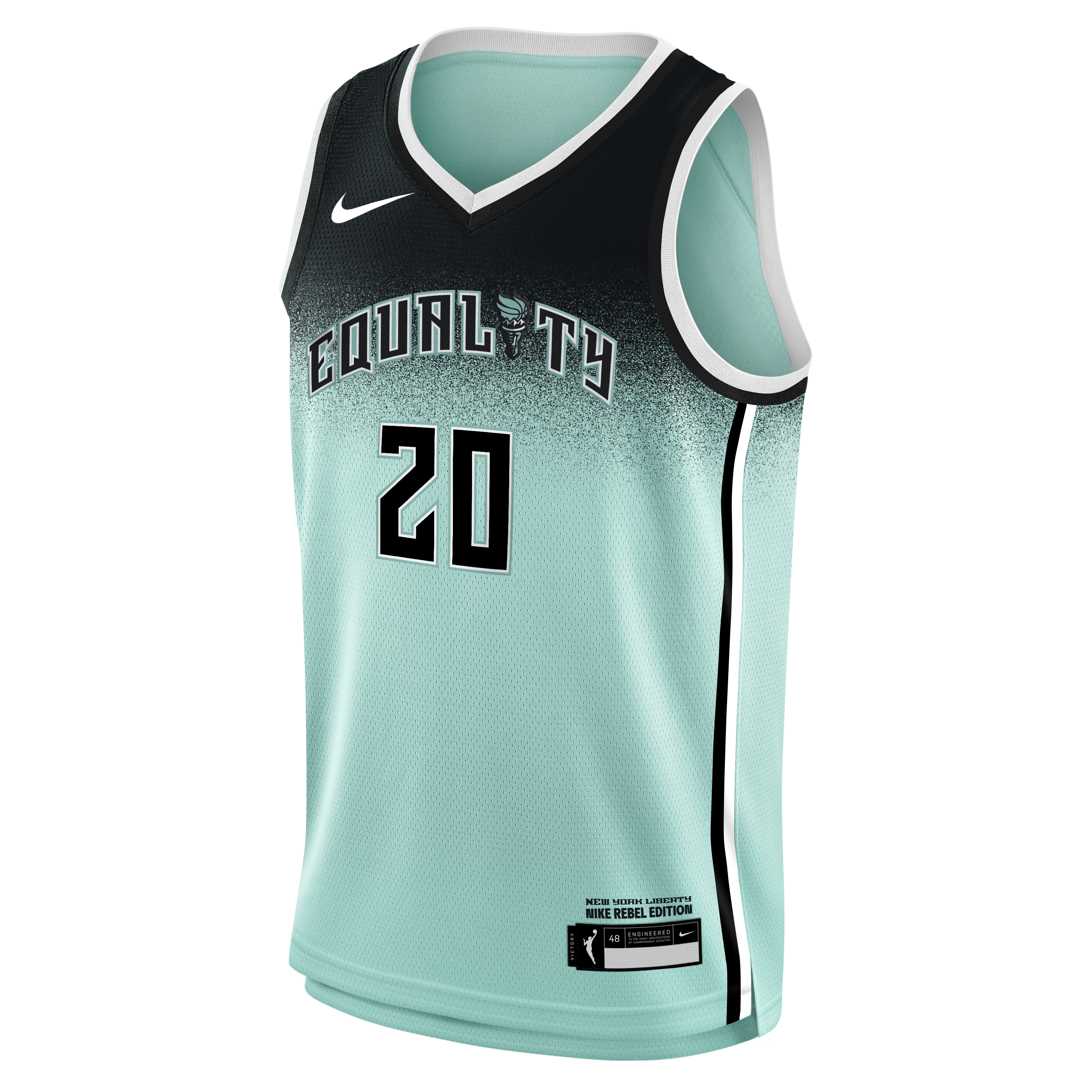 Junior New York Liberty Sabrina Ionescu Rebel Jersey