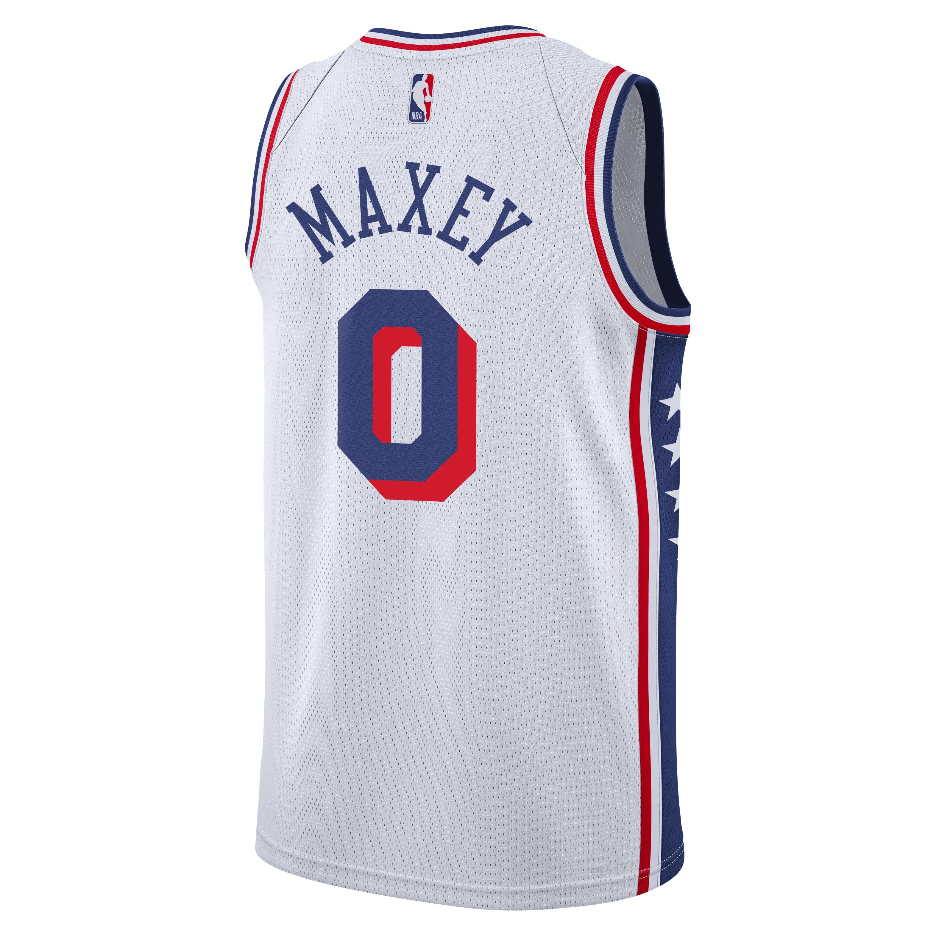 Junior Philadelphia 76ers Tyrese Maxey Association Replica Jersey