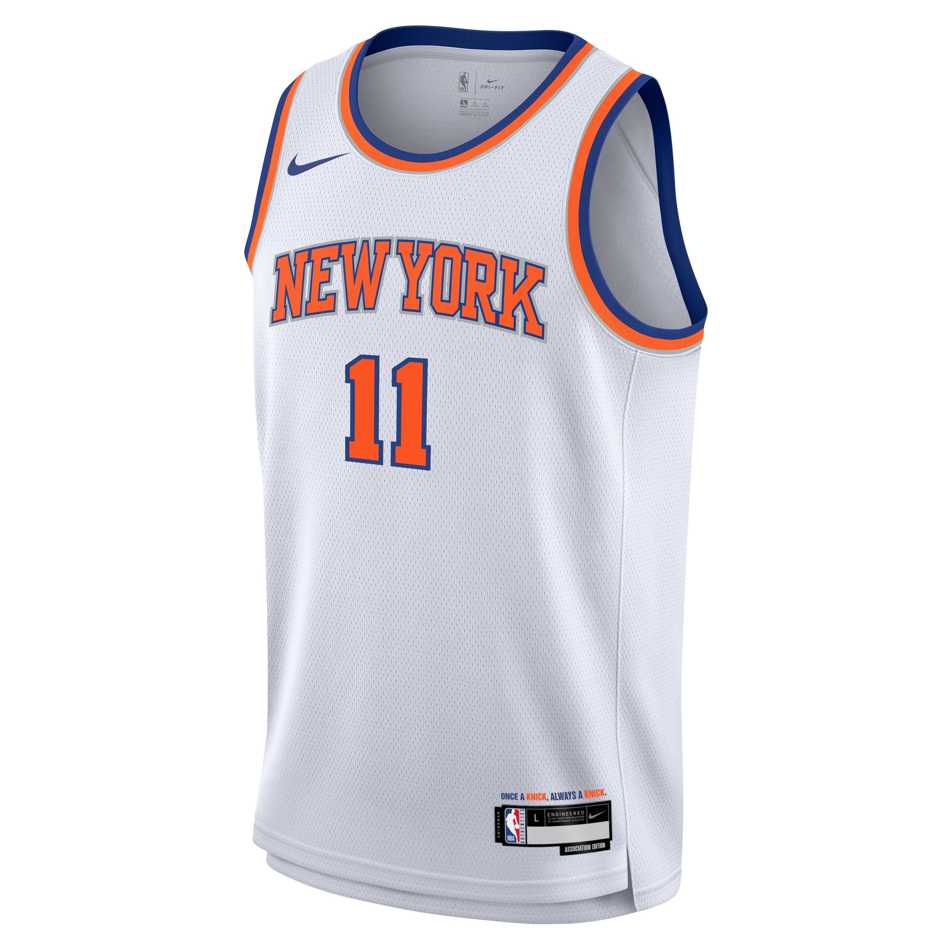 Junior New York Knicks Jalen Brunson Association Replica Jersey