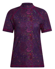 Womens Short Sleeve Rashguard
