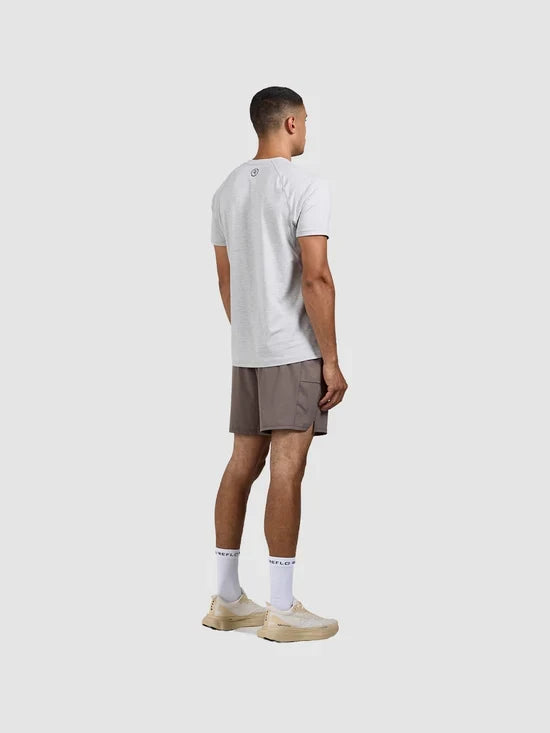 Mens Zeya Soft Melange Short Sleeve T-Shirt