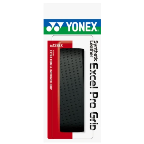 Badminton Synthetic Leather Excel Pro Grip Black