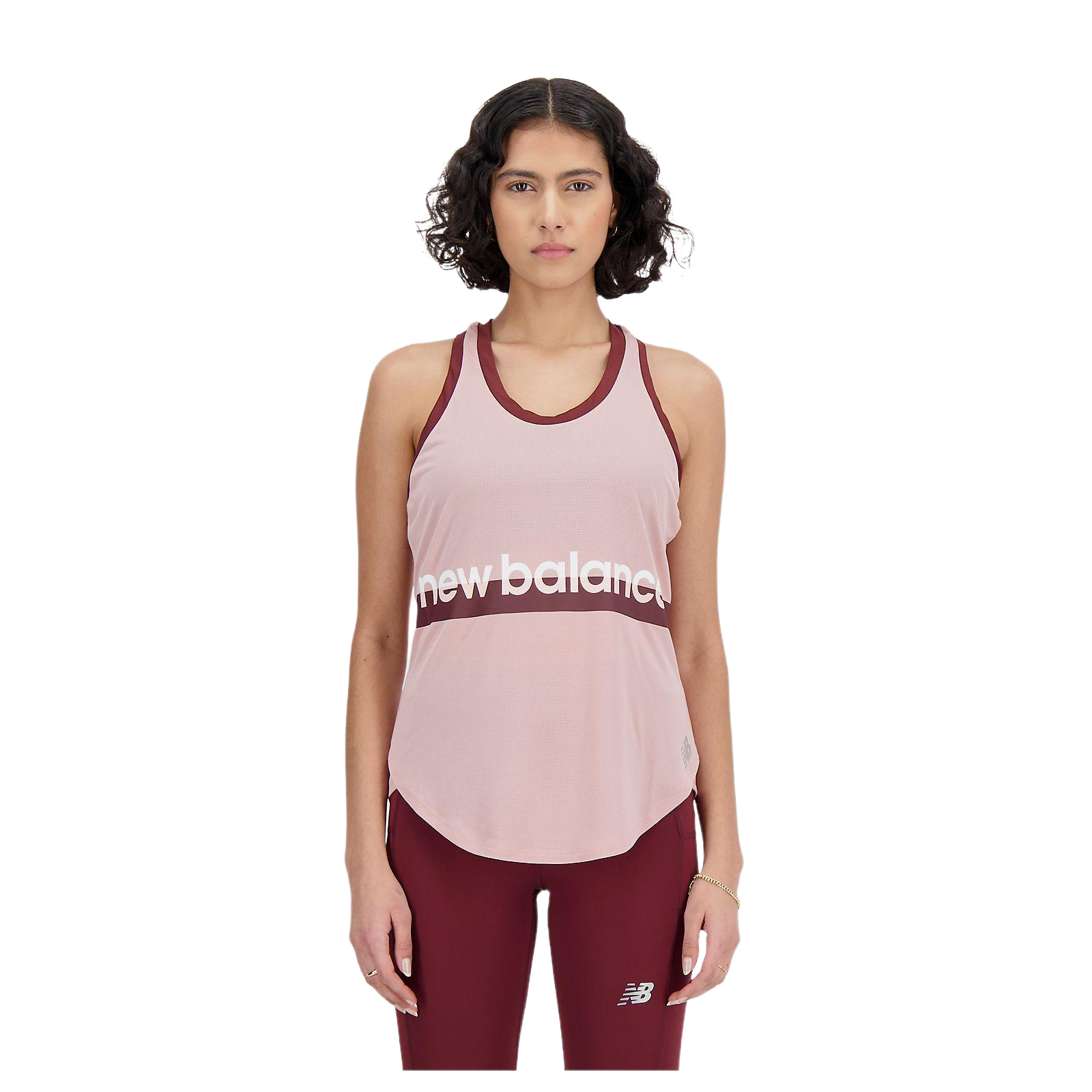 Womens Running Accelerate Graphic Tank