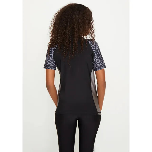 Womens Short Sleeve Rashguard