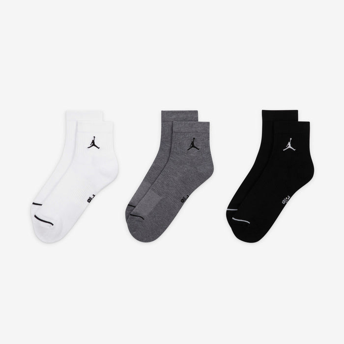 3 Pack Jordan Everyday Cushioned Ankle Socks