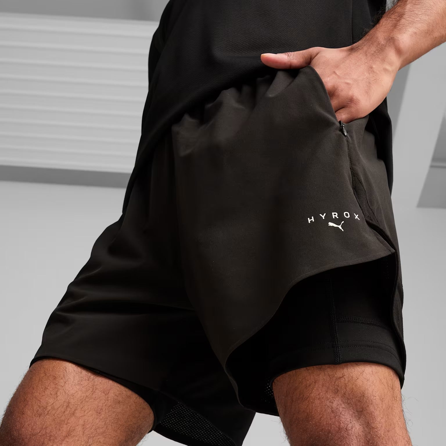 Mens Hyrox 2 In 1 Training Short