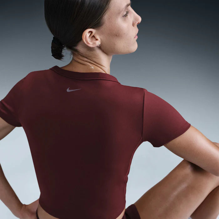 Womens Dri-Fit One Fitted Crop Tank