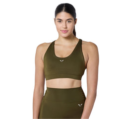 Womens Essential Mid Impact Adjustable Bra