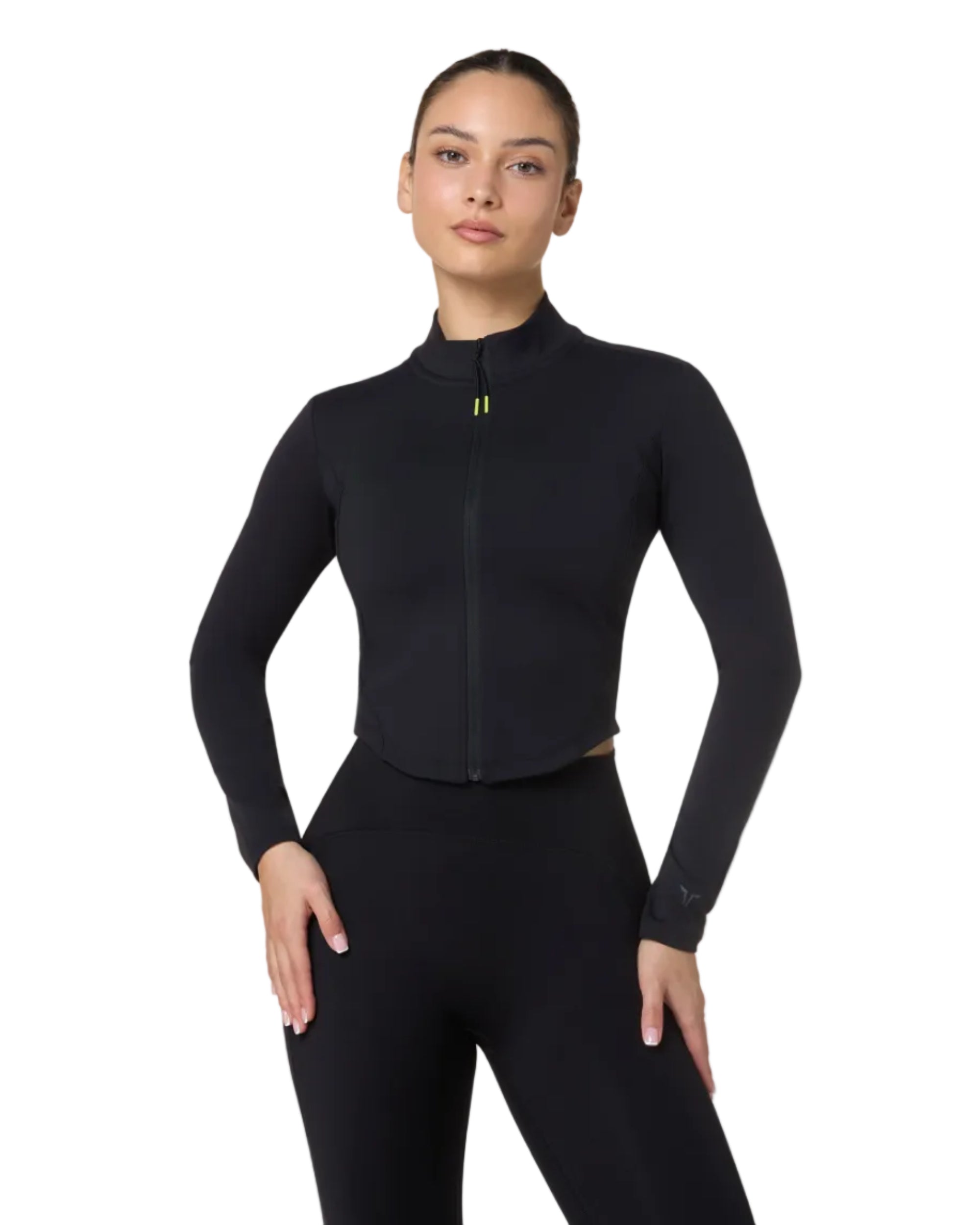 Womens Performance Crop Track Jacket