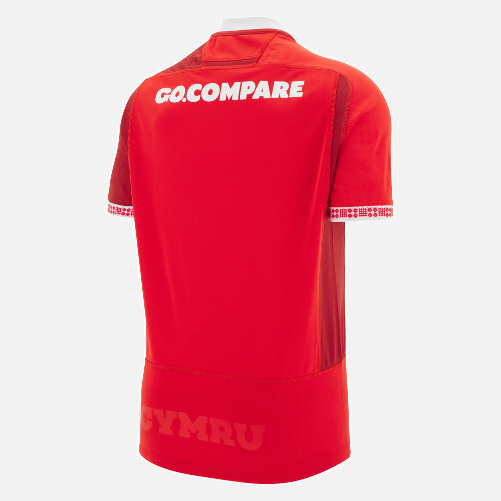 Mens Wales WRU Home 25/26 Replica Jersey