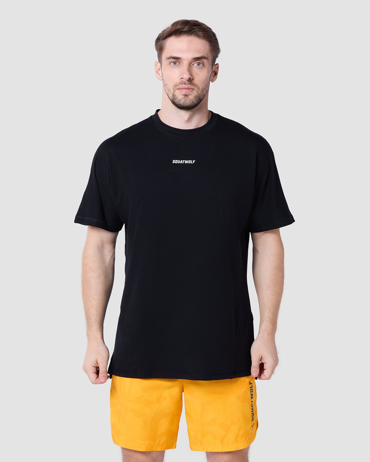 Mens Oversized Pump Cover Short Sleeve T-Shirt