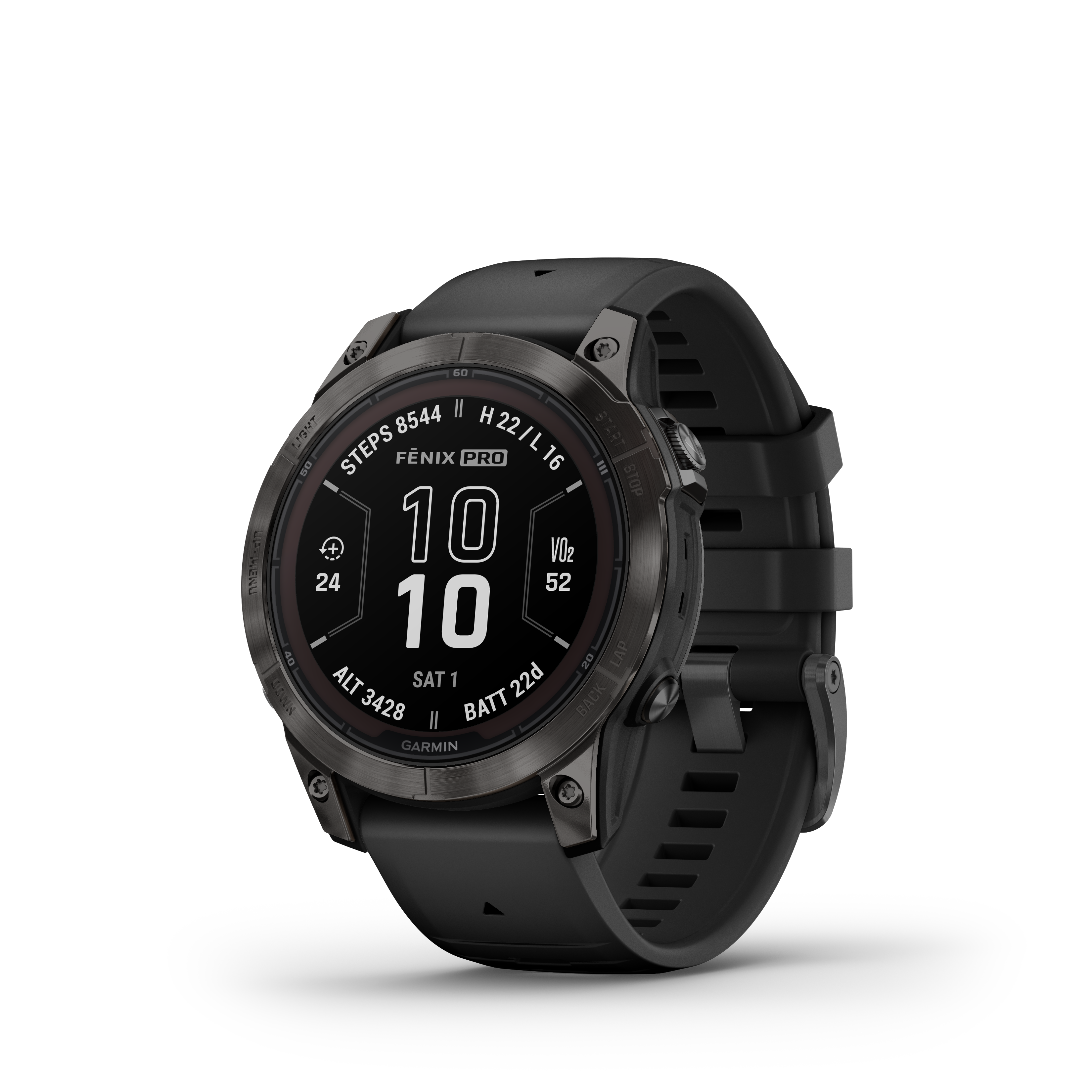 Fenix 7 Pro Solar Edition Slate Gray With Black Band