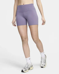Womens Dri-Fit One Hi-Rise 5 Inch Short Tights