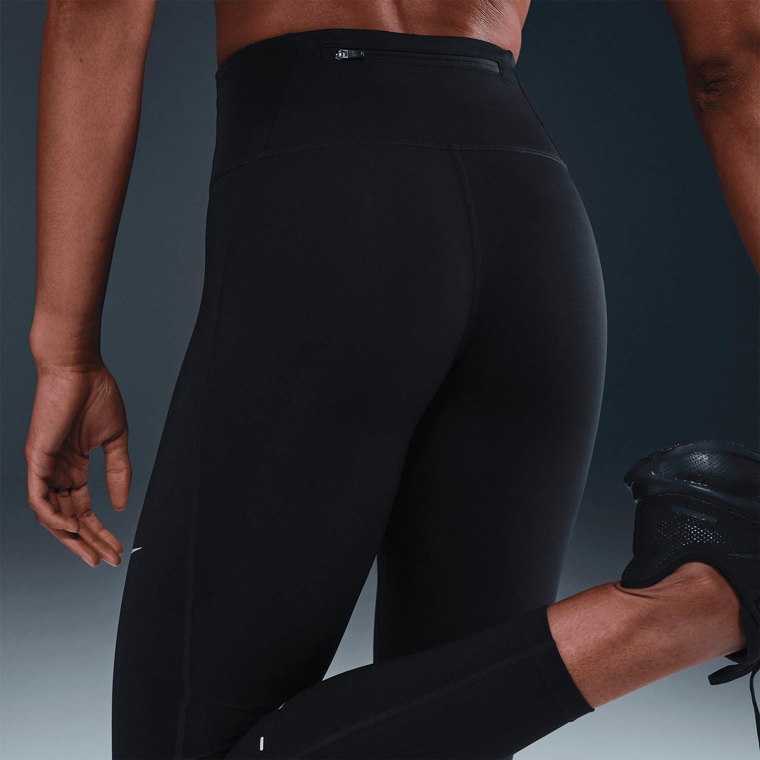 Womens High Waist 7/8 Running Leggings