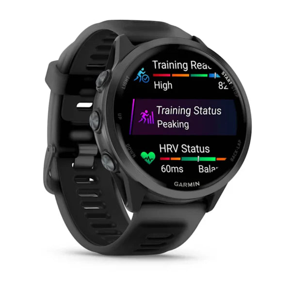 Forerunner 570  Slate Gray Aluminium Case Black Band 47MM