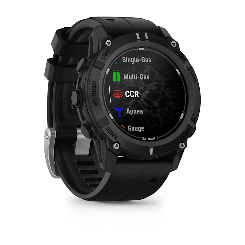 Descent G2 Black Silicon Band Dive Computer Smartwatch