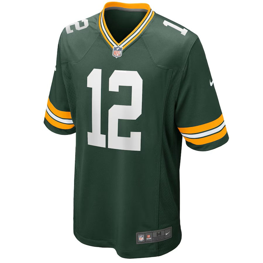 Mens Green Bay Packers Aaron Rodgers Home Game Jersey