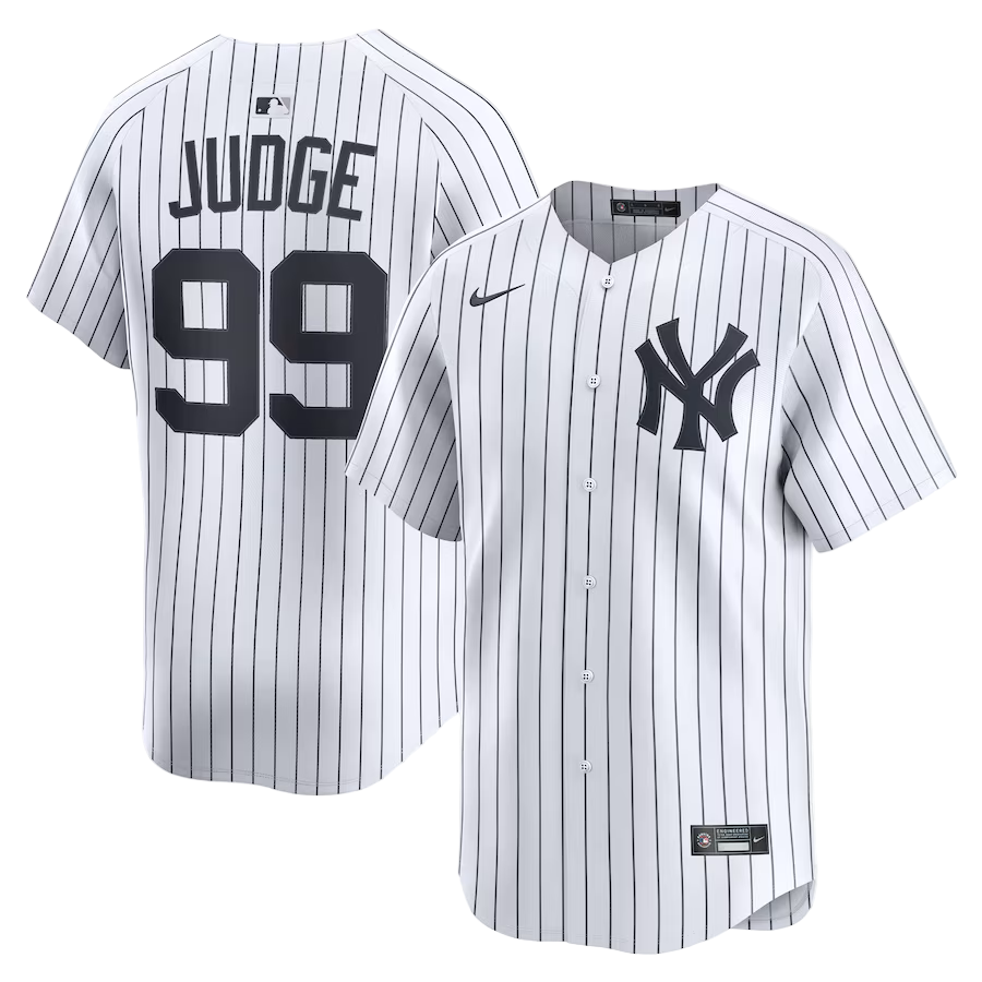 Junior New York Yankees Aaron Judge Home Game Jersey