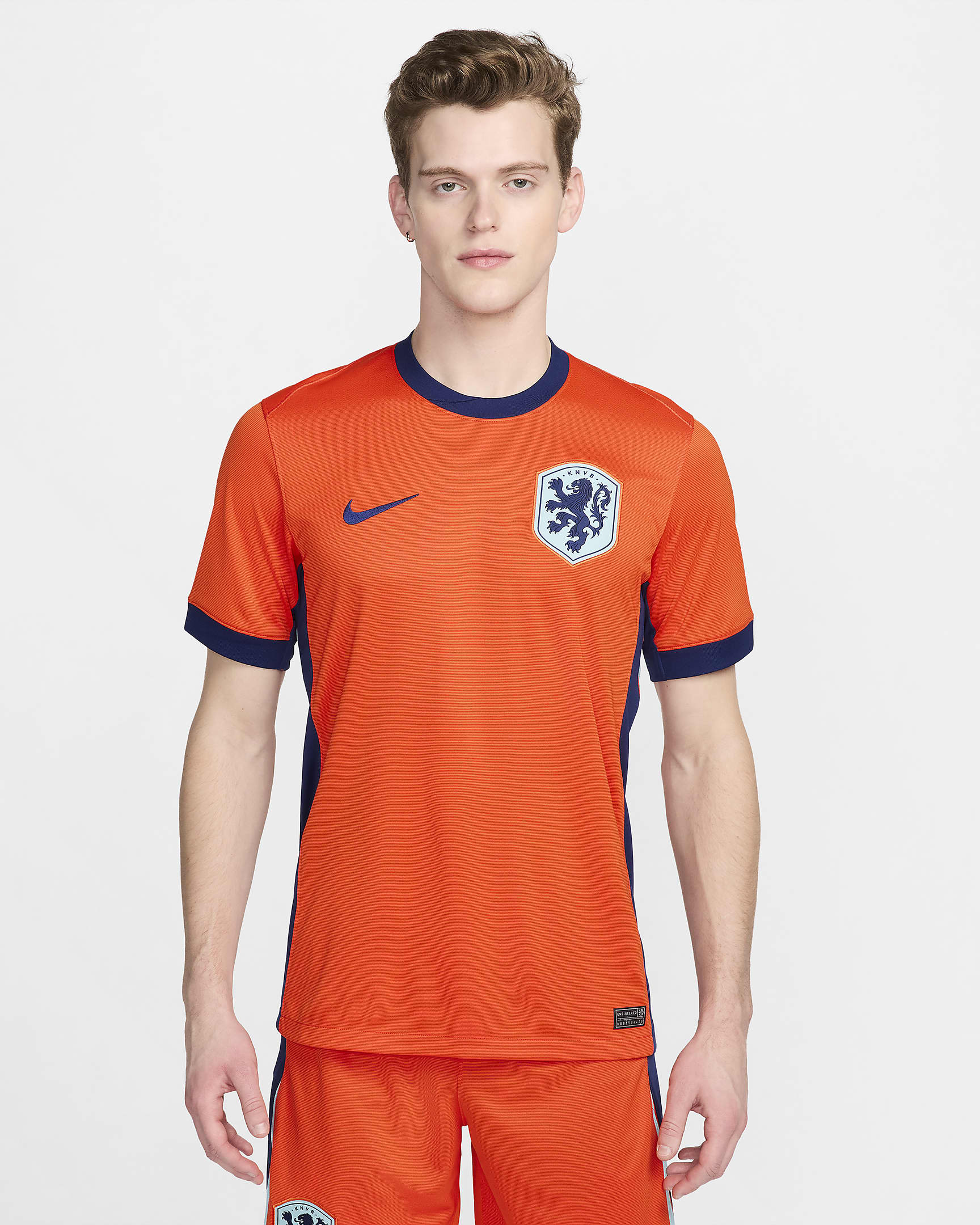 Mens Netherlands Home 24/25 Replica Jersey