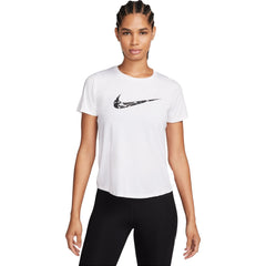 Womens Running Swoosh Short Sleeve T-Shirt