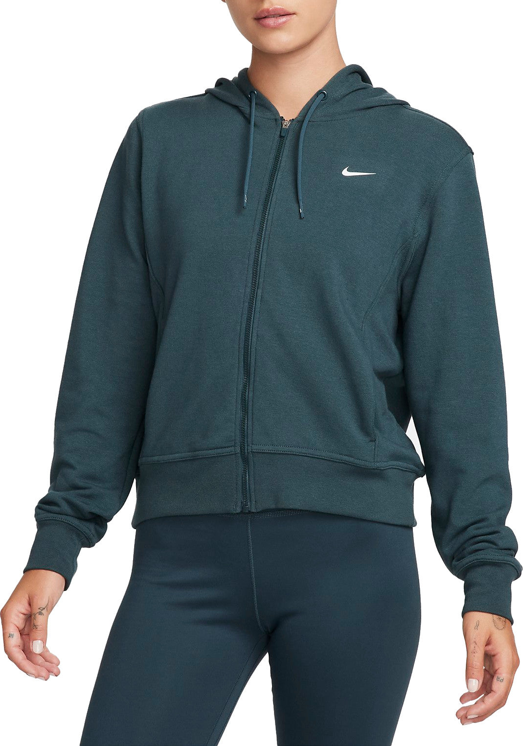 Womens Dri-Fit One Full Zip Hoodie