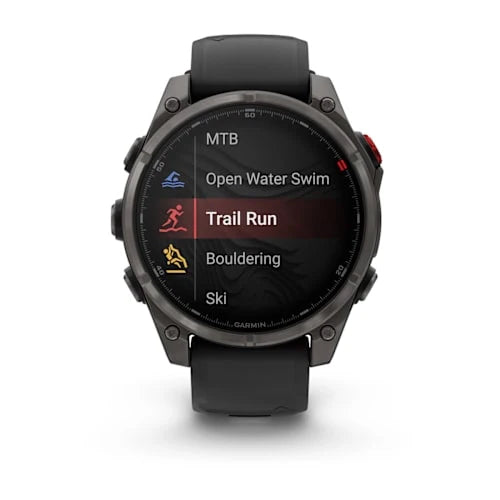 Fenix 8 Pro LTE Sapphire Carbon Gray Titanium Black 47MM